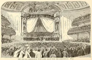Stage Prints: The Chicago Republican Convention nominates Grant for the presidency on the first ballot