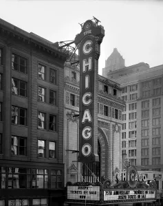 Marquee Prints: The Chicago Theater, constructed in 1921