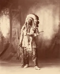Feather Prints: Chief American Horse, Oglala division of Lakota, a progressive Native American
