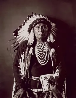 Embroidery Prints: Chief Joseph of the Wallowa tribe of the Nez Perce Indians