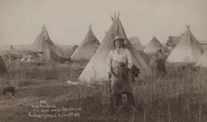 North American Indian Prints: Chief They-Fear-His-Horse, (aka Young Man Afraid of his Horses)
