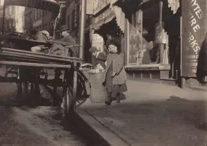 Child Labor Prints: Child labor, among ash barrels