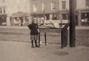 Newsstand Prints: Child labor, Little girl, apparently 6 years old