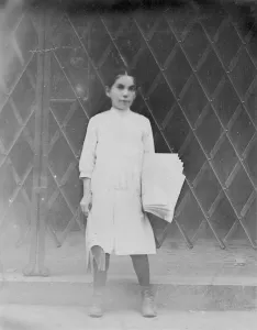 The Bowery Prints: Child labor, newsgirl on the Bowery
