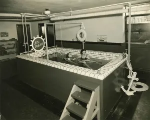 Patients Prints: A child receives polio treatment at the Physiotherapy Department at Nashville Junior League Home for Crippled Children