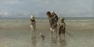 Seaside Prints: Children of the Sea, by Jozef Israels