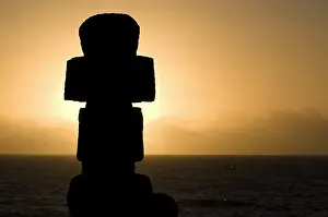 Chileans Prints: CHILE. Hanga Roa. Easter Island