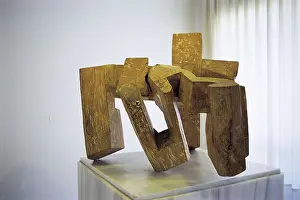 Abstract Art Prints: CHILLIDA, Eduardo (1924-2002). Abesti Gogora IV