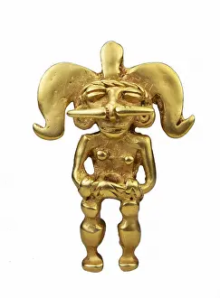 Indigenist Prints: Chimu Pendant. Chimu art. Jewelry