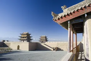 Zhonghua Prints: CHINA. Jiayuguan. The Silk Road