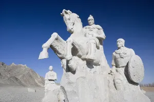 Zhonghua Prints: CHINA. Jiayuguan. The Silk Road