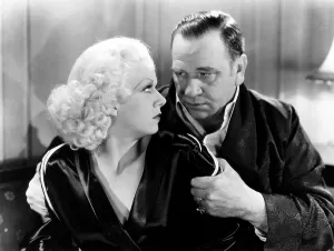 Images Dated 9th April 2013: CHINA SEAS, from left, Jean Harlow, Wallace Beery, 1935