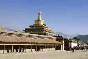 Zhonghua Prints: CHINA. Xiahe. Monastery of Labrang