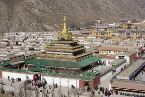 Zhonghua Prints: CHINA. Xiahe. Monastery of Labrang