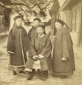 Ministers Prints: The Chinese Empress Dowagers counsellors during the Boxer Rebellion of 1900