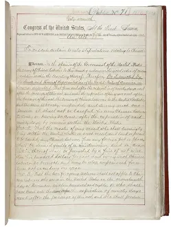 Constitution Prints: The Chinese Exclusion Act was approved on May 6