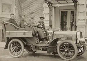 Ministers Prints: Chinese minister and diplomats in an automobile