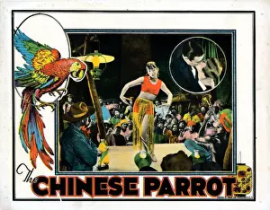 Dancer Prints: THE CHINESE PARROT, US lobbycard, Anna May Wong (center), 1927
