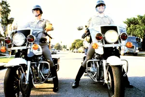 1980s Prints: CHIPS, Larry Wilcox, Bruce Jenner, (Season 5), 1977-83