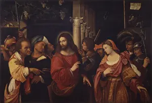 Rage Prints: Christ and the adulteress, by Girolamo Fumagalli