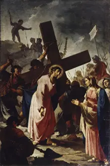 Cross Prints: Christ on the Calvary, by Francesco Cappella