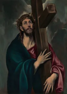 Renaissance Prints: CHRIST CARRYING THE CROSS, by El Greco