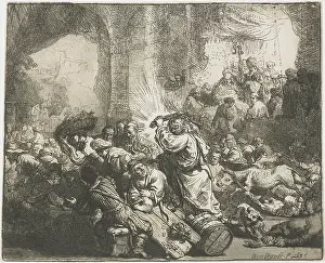Clergy Prints: Christ Chases the Moneychangers from the Temple