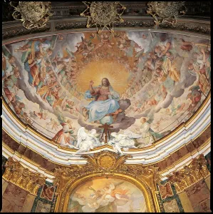 Parade Prints: Christ in Glory, by Antonio Circignani known as Pomarancio
