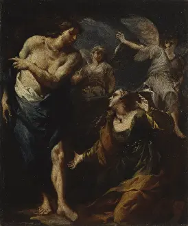 Angels Prints: Christ and the Samaritan woman