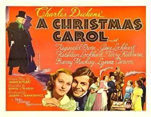 May Prints: A CHRISTMAS CAROL, from left: Reginald Owen