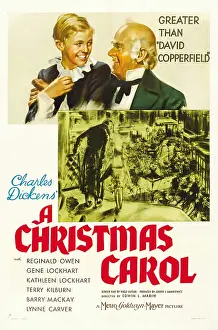 Terry Prints: A CHRISTMAS CAROL, Terry Kilburn, Reginald Owen, 1938