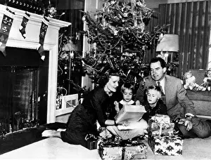 Christmas Tree Prints: Christmas with the Vice President's family