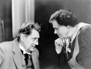Pince Nez Prints: CHRISTOPHER BEAN, from left, Lionel Barrymore, Marie Dressler, 1933