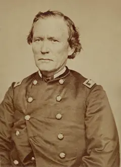 Carson Prints: Christopher (Kit) Carson, ca. 1861-65, in a photograph by Mathew Brady Studio