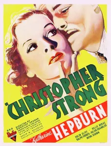 Clive Prints: CHRISTOPHER STRONG, US poster art, from left: Katharine Hepburn, Colin Clive, 1933