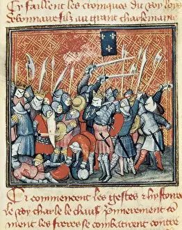 Chivalry Prints: Chronicle of Charles II of France