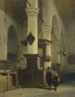 Space Prints: Church Interior, by Johannes Bosboom