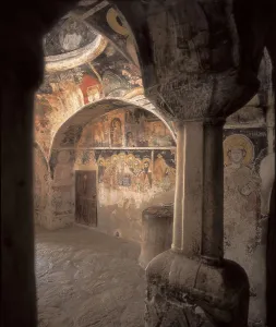 Macedonians Prints: Church of Saint Naum. MACEDONIA