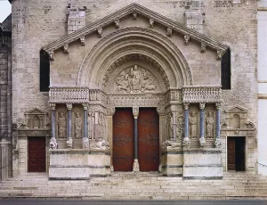 Frenchman Prints: Church of Saint-Throphime. 1078-1152