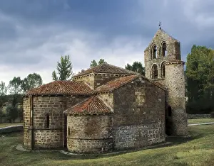 Palencia Prints: Church of San Salvador de Cantamuda