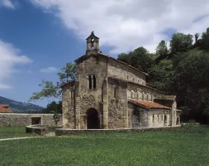 Middle Age Prints: Church of San Salvador de Valdedis