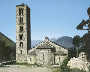 Lleida Prints: Church of Sant Climent in Tall