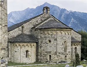 Lleida Prints: Church of Sant Climent in Tall
