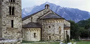 Lleida Prints: Church of Sant Climent in Tall