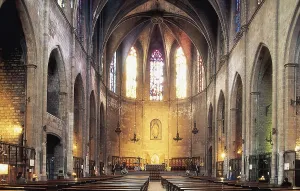 Barcelonese Prints: Church of Santa Maria del Pi. 1319-1453