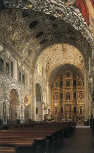 United Mexican States Prints: Church of Santo Domingo. MEXICO
