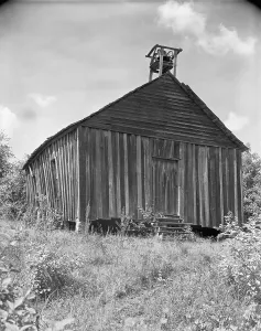 Shack Prints: Church, Southeastern United States, photograph by Walker Evans, 1936