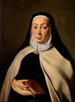 Prayer Prints: Cignani Carlo, Portrait of a Nun