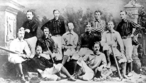 Champions Prints: CINCINNATI REDS, baseball team, 1882 American League champions. Everett/CSU Archives