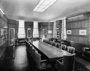 Cincinnati Prints: Cincinnati Union Terminal, boardroom